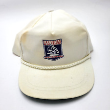 Las Vegas Invitational Golf Tournament Hat Cap White Strapback Vtg Usa W12D