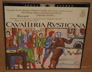 Cavalleria Rvsticana 2 LP vinyl record Box Set Rome Opera Gabriele Santini - Picture 1 of 1