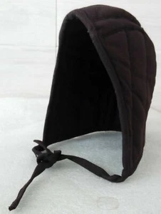 Gorra de Armado Medieval Coif Cómoda Gruesa Acolchada Casco Interior LARP - Bild 1 von 2
