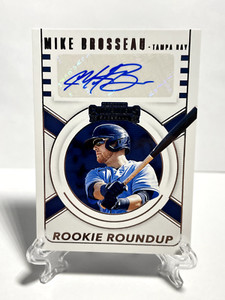2020 Panini Contenders Roundup Michael Brosseau Mike #RRA-MB Rookie Auto RC