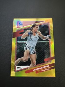 Lauren Murphy 2022 Optic UFC Gold Prizm # 71 No. 9/10
