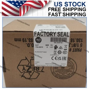 AB 1794-AENTR SER A Flex EtherNet/IP Adapter 1794AENTRNew Factory Sealed - Picture 1 of 5