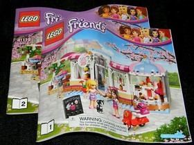 NEW! NO BOX / LEGO FRIENDS 41119 HEARTLAKE CUPCAKE CAFE / COMPLETE SET