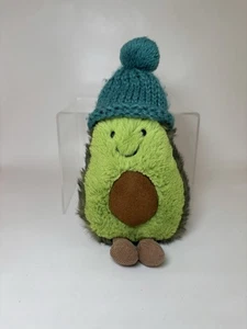 Peluche Jellycat Amusable Cozi Avocat avec Chapeau Sarcelle 6" - Photo 1/7