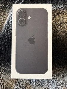 Boite d'origine pour Apple iPhone 16 Noir - Photo 1 sur 3