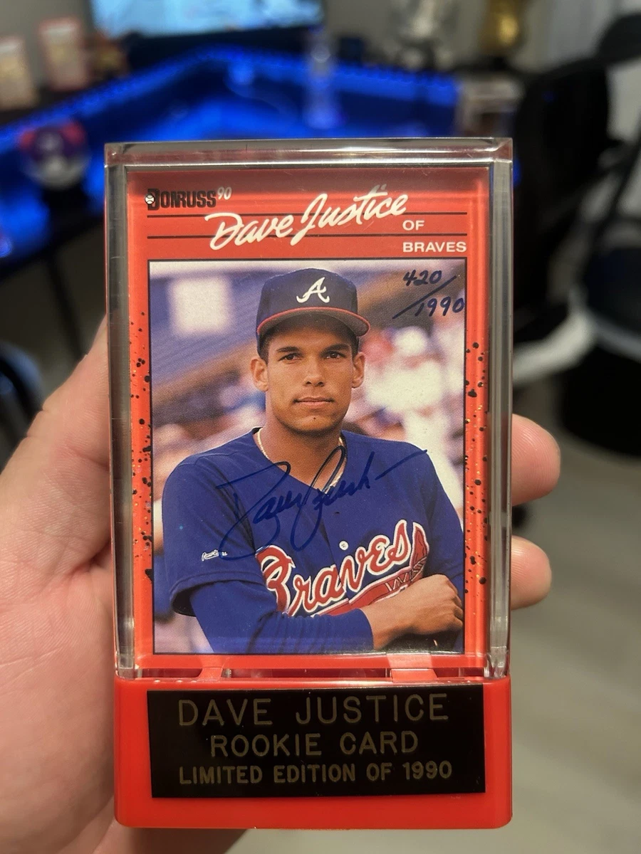 1990 David Justice Baseball Trading Cards & Accessories for sale