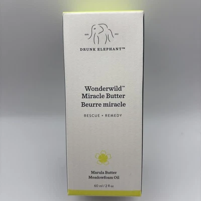 NEW IN BOX Drunk Elephant Wonderwild Miracle Butter Moisturizer Full Sz 2oz/60mL - image 1 of 4