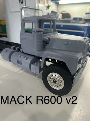 rc tamiya 1/14 truck body parts Kenworth 1:14 T800 W900 T-680 Lesu  Mack R600 - Image 1 of 4