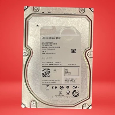 Seagate Barracuda 3TB 3.5" SATA III 6Gb/s 7200RPM Desktop HDD ST3000DM001 - Image 1 of 3