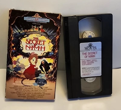 The Secret of NiMH 1982 VHS MGM Home Entertainment. Vintage.  Pre-Owned.... - Image 1 of 4