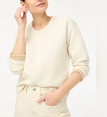 🧥 J.Crew – Reversible Quilted Pullover | Camel | Medium | NWT 🧥 - Image 1 of 4