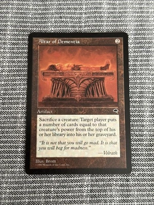 Magic the Gathering Altar of Dementia Tempest MTG - Image 1 of 3