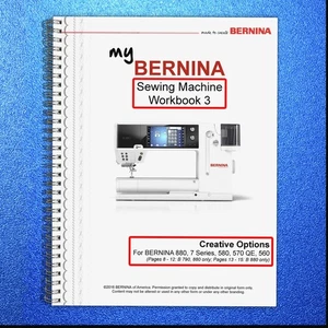 BERNINA Sewing Machine Workbook 3 Creative Options, SPIRAL CLOSURE, TOUGH JACKET - Picture 1 of 5