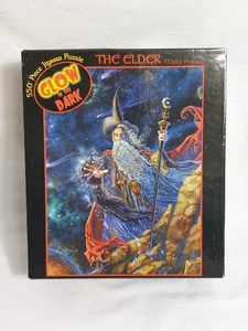 Vtg 2003 Ceaco Myles Pinkney The Elder Glow in the Dark 550 Piece Puzzle SEALED - Picture 1 of 9