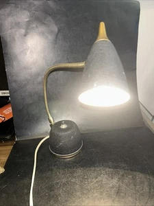 Vintage Cone Goose Neck Table/Desk Lamp Eagle Hi-lite 340 Mid Century Modern - Picture 1 of 7