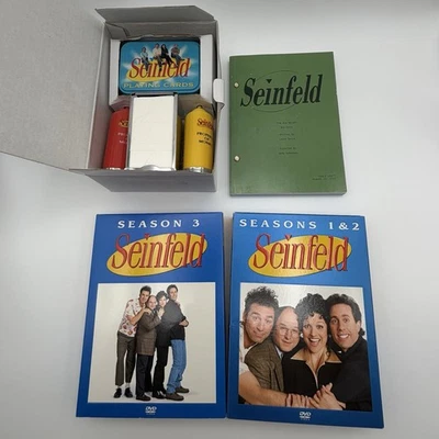 Seinfeld Promotional Gift Box w/ DVD Seasons & Novelty Inserts — Very Good - Image 1 of 4