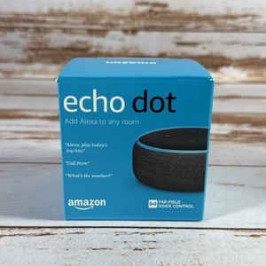 Altavoz inteligente Amazon Echo Dot (3ª generación) | Alexa | Carbón | NUEVO caja sellada - Imagen 1 de 5