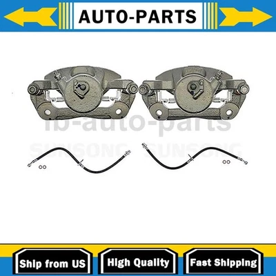 Pinza de freno delantera con mangueras lado conductor pasajero se adapta a Acura ILX 2,0 L Foto 1 de 4