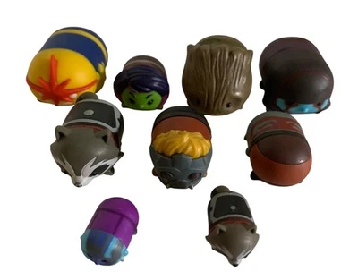 "Juego de mini figuras de personajes de Marvel Tsum Tsum de 1/2"" variedad de figuras" Foto 1 de 4