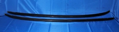 2017-2025 Alfa Stelvio Pair of Roof Rack Rails Luggage Carrier Black OEM - Image 1 of 4