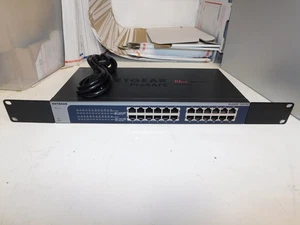 NETGEAR JGS524E-200NAS 24-port Gigabit Ethernet Smart Managed Plus L3 Switch - Picture 1 of 5