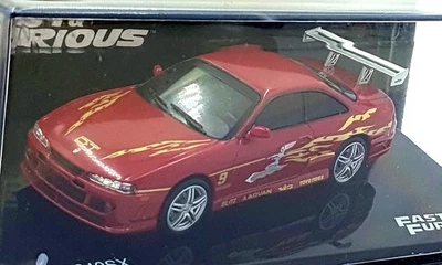 DeAgostini 1/43 Scale F220CMC033 - Fast and Furious Nissan 240SX - Red - Image 1 of 4