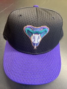 New Era 59Fifty Arizona Diamondbacks Black Alternate Hat Cap Fitted 7 3/8 c13 - Picture 1 of 12