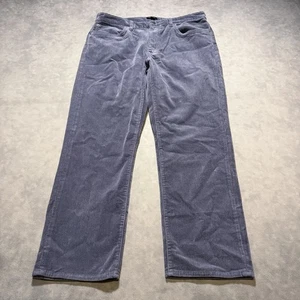 Pantalones Quince Para Hombre 36x30 Organic Stretch Pana 5 Bolsillos Azul Tormenta - Imagen 1 de 9