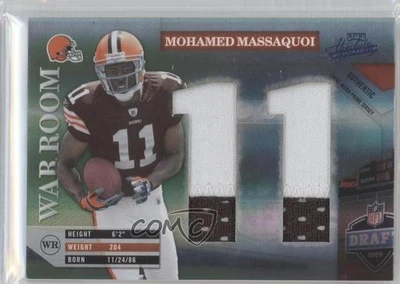 2009 Playoff Absolute Memorabilia War Room /25 Mohamed Massaquoi #4 Rookie RC - Image 1 of 2