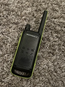 Motorola Talkabout T801 Funksprechgerät, 35 Meilen, Bluetooth, nur schwarz & grün - Bild 1 von 6
