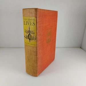 Van Loon's Lives Hendrik Willem Van Loon 1942 Simon And Schuster Illustrated HC - Bild 1 von 15
