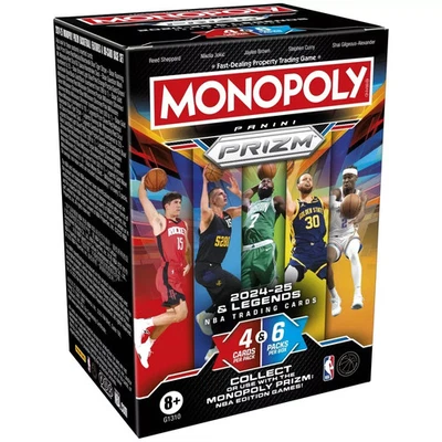 2024-25 Panini Prizm Monopoly NBA Basketball Blaster Box Factory Sealed - Image 1 of 4