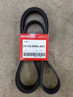 Ремень генератора переменного тока подлинный Honda Civic Si Serpentine 31110-RRB-A01 2006-2011 - Изображение 1 из 3