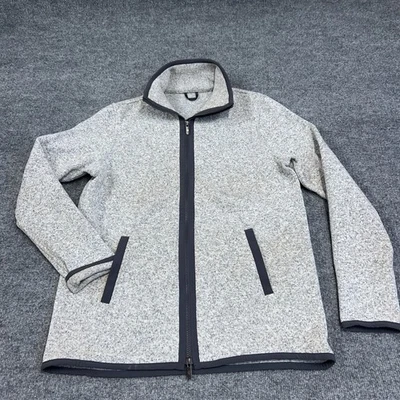 Jaqueta Lululemon Its Fleecing Cold Cinza Urze Feminina 8 Zíper Completo Aconchegante - Imagem 1 de 4