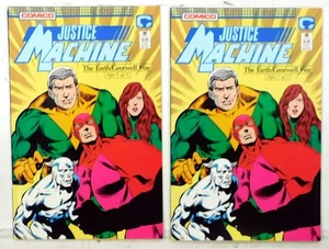 Justice Machine Lot of 2 #25 x2 (1989) Comico Comics 1st Print Comic Books - Picture 1 of 1