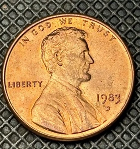 1983-D- Lincoln Cent, Ear-FS-101  Cherrypickers Guide another doubled Ear - Picture 1 of 4