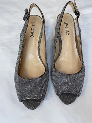 Zapatos J. Renee con puntera abierta talla 10, nuevos sin etiquetas Foto 1 de 4