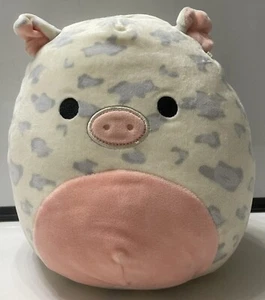 Squishmallows 8" Inch Rosie Pig Soft Spotted Speckled Pink Purple Farm Plush - Picture 1 of 12
