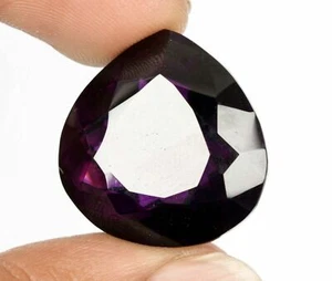 Violet Amethyst 14.60 Ct. Pear Cut Faceted Loose Gemstone for Ring & Pendant - Picture 1 of 5