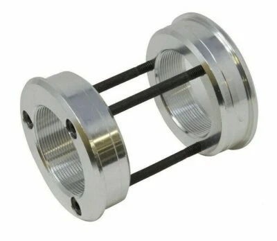 PRO+ Bottom Bracket Conversion Kit Adaptor 68mm American To Euro Cruiser Silver - Image 1 of 2
