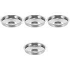  4pcs Coffee Machine Filter Cup Stainless Steel Espresso Filter Multi-holes