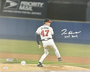 Tom Glavine Autograph Signed 16x20 Photo w/ HOF 14 - PSA - Picture 1 of 1