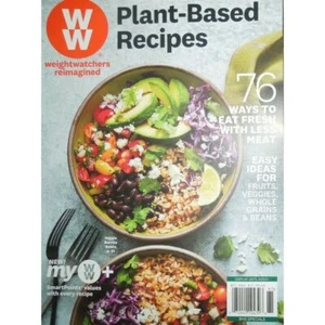 PLANT BASED RECIPES weight watchers 76 WAYS FRESH LESS MEAT veggies FRUITS beans - Picture 1 of 12