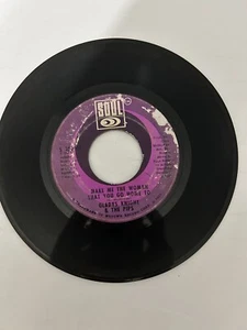 Glady's Knight & The Pips 45 It's All Over But the Shoutin' / Make Me the Woman - Picture 1 of 2