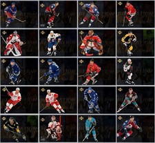 1996-97 UPPER DECK GENERATION NEXT INSERT CARDS - PICK SINGLES - FINISH SET LOT