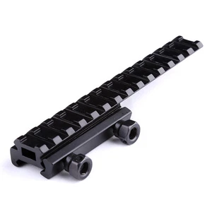 HOT Tactical 20mm Picatinny/w Rail Scope Mount Extender Riser Flat Top Base - Picture 1 of 6