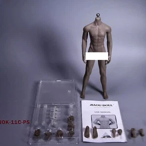 JIAOU DOLL 1/6 Seamless Male Body Doll Male Figure Fit 12" ForPhicen Hot Toys - Picture 1 of 25