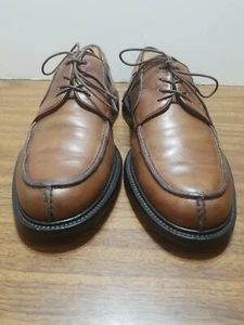 MEZLAN CORDOBA LEATHER UPPERS &LINING RUBBER & LEATHER SOLE 9.5M/BROWN OXFORD RR - Picture 1 of 12