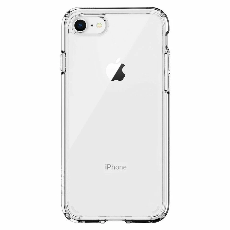 High Quality Shockproof Silicone Clear Bumper Cover Case for iPhone 6 6s + Plus - Image 1 of 4