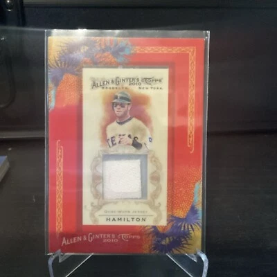 D31942  2010 Topps Allen and Ginter Relics #JH Josh Hamilton RANGERS  - Image 1 of 2